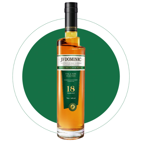 JF Dominic Scotch Whisky - 18 Years Old